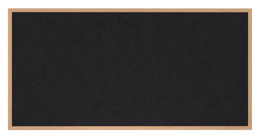 4'x8' Wood Frame, Oak Finish Recycled Rubber Bulletin Board