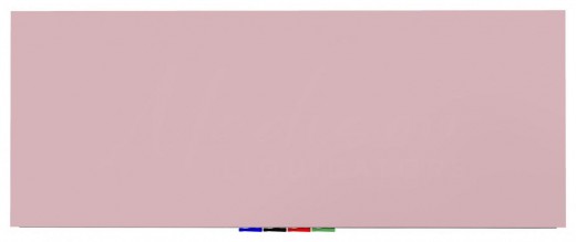 Aria - 4'H x 10'W Magnetic Low Profile 1/4 Tempered Glassboard, Horizontal, 4 Rare Earth Magnets, 4 Markers and Eraser