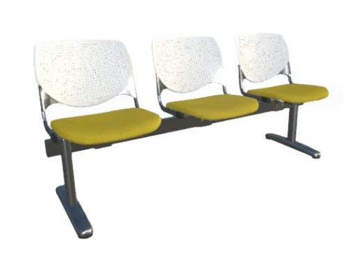 71 x 22 x 31 - Beam Seating, Three Seat