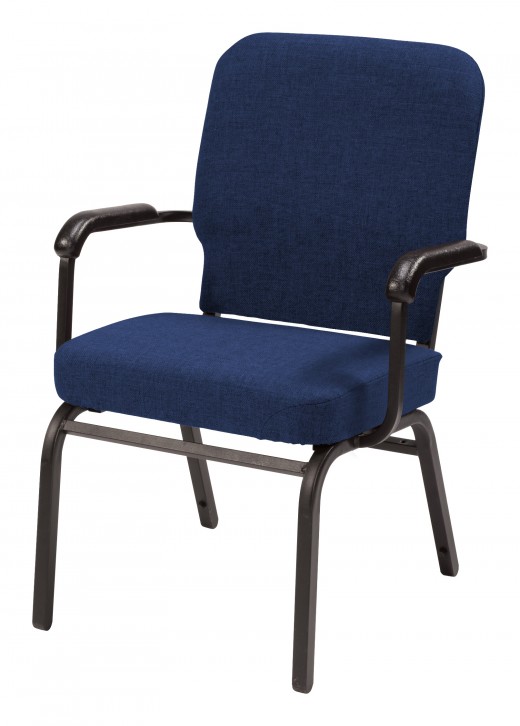 25 x 21 x 35.5 - Big and Tall Guest Chair with Arms