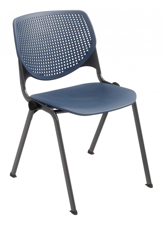 21.25 x 21.5 x 31 - Armless Stacking Chair