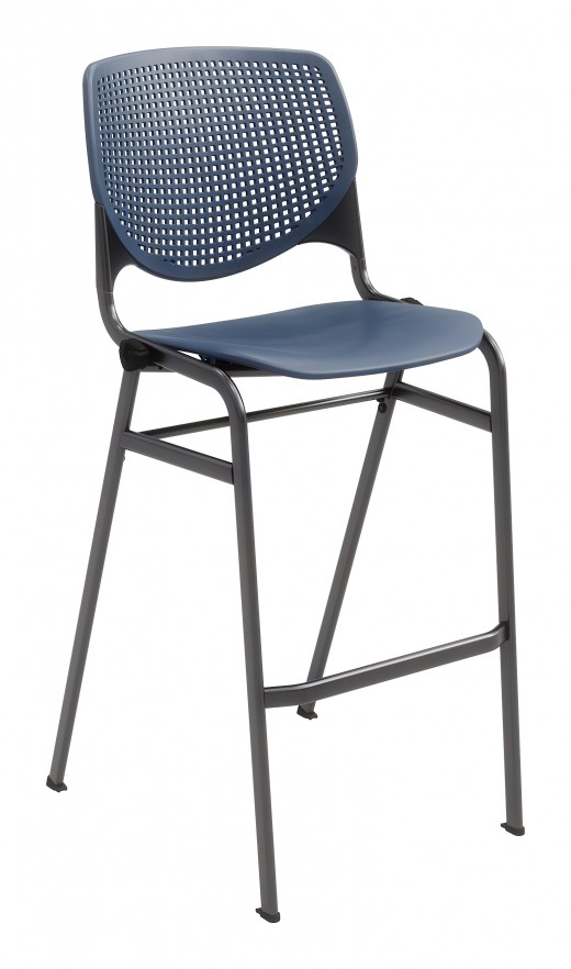 21.25 x 21.5 x 46.5 - Armless Stacking Bar Stool