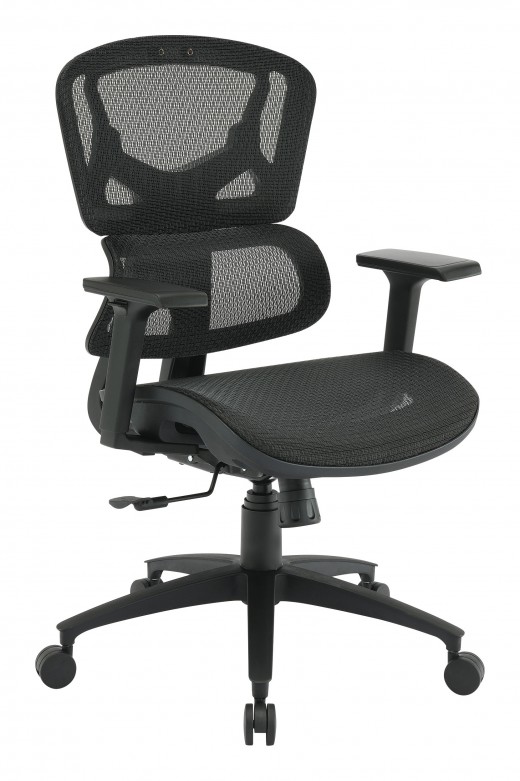 Mesh Back Manager's Chair - 28.5 x 26.25 x 40.9