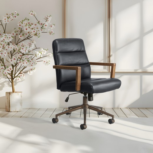 Henfield Office Chair - 27W x 26D x 35.5/38.5H