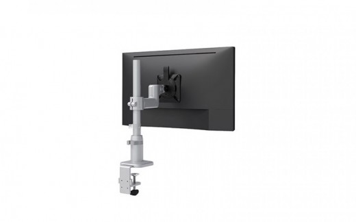 Single Short Fixed Monitor Arm - Grommet Mount