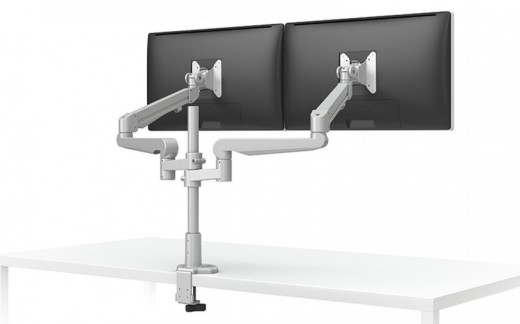 Dual Fixed + Motion Monitor Arms