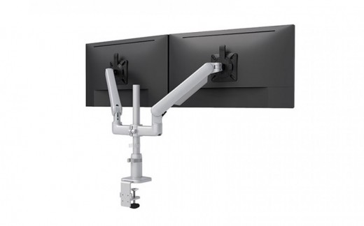 Dual Motion Monitor Arms - Grommet Mount