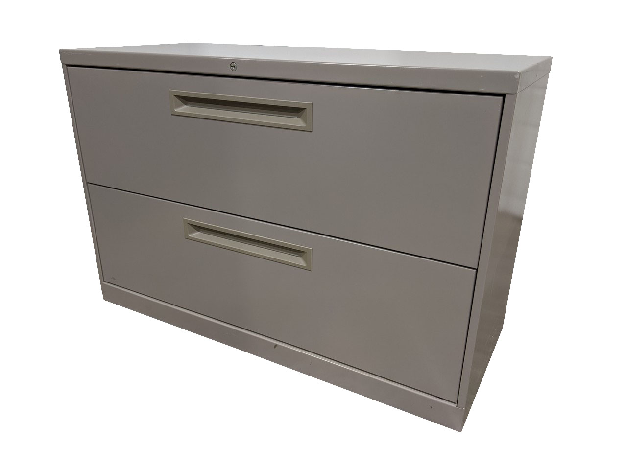 Gray Hon 2 Drawer Lateral Filing Cabinet 42 Inch Wide