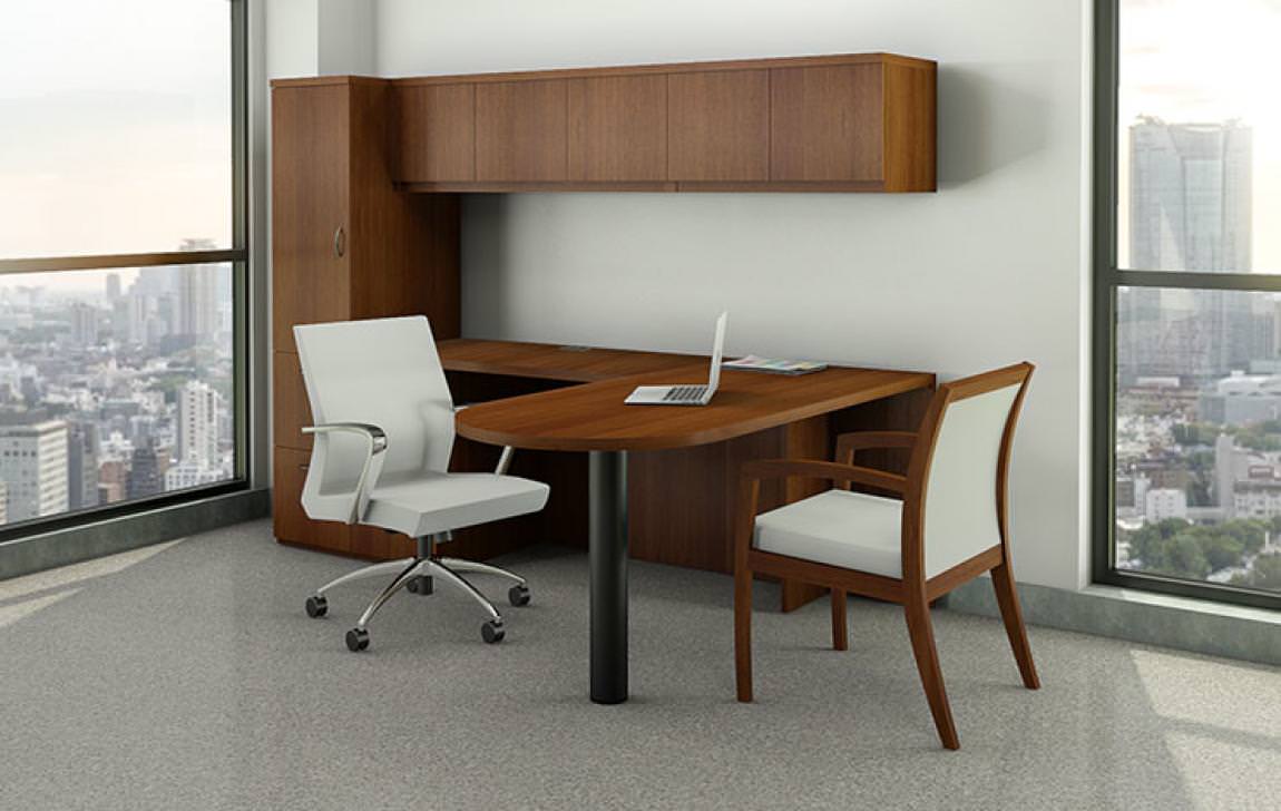 Images Of L Shape A La Carte Series Desk Wall Mount Storage L Shape A La Carte Series Desk With Wall Mount Storage And Cabinet