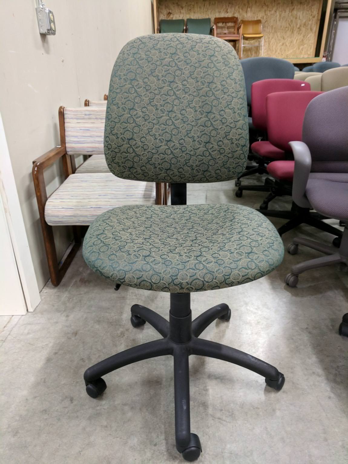 Green Rolling Office Chairs Without Arms Green Rolling Office Chairs Without Arms