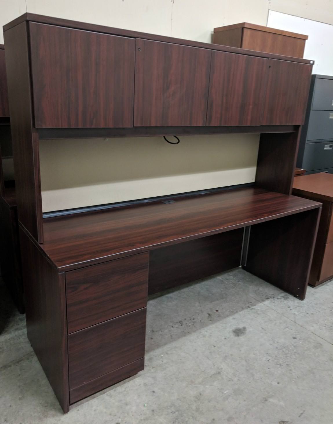 Images Of Mahogany Laminate Desk With Hutch Mahogany Laminate Desk With Hutch