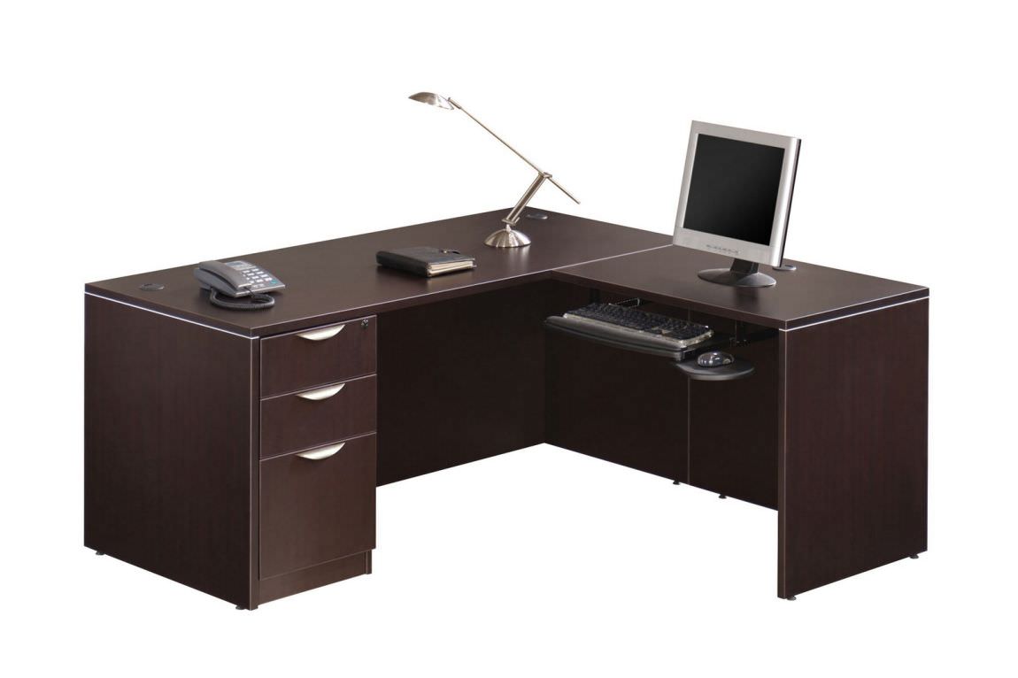 Images Of Small L Shaped Desk With Keyboard Tray