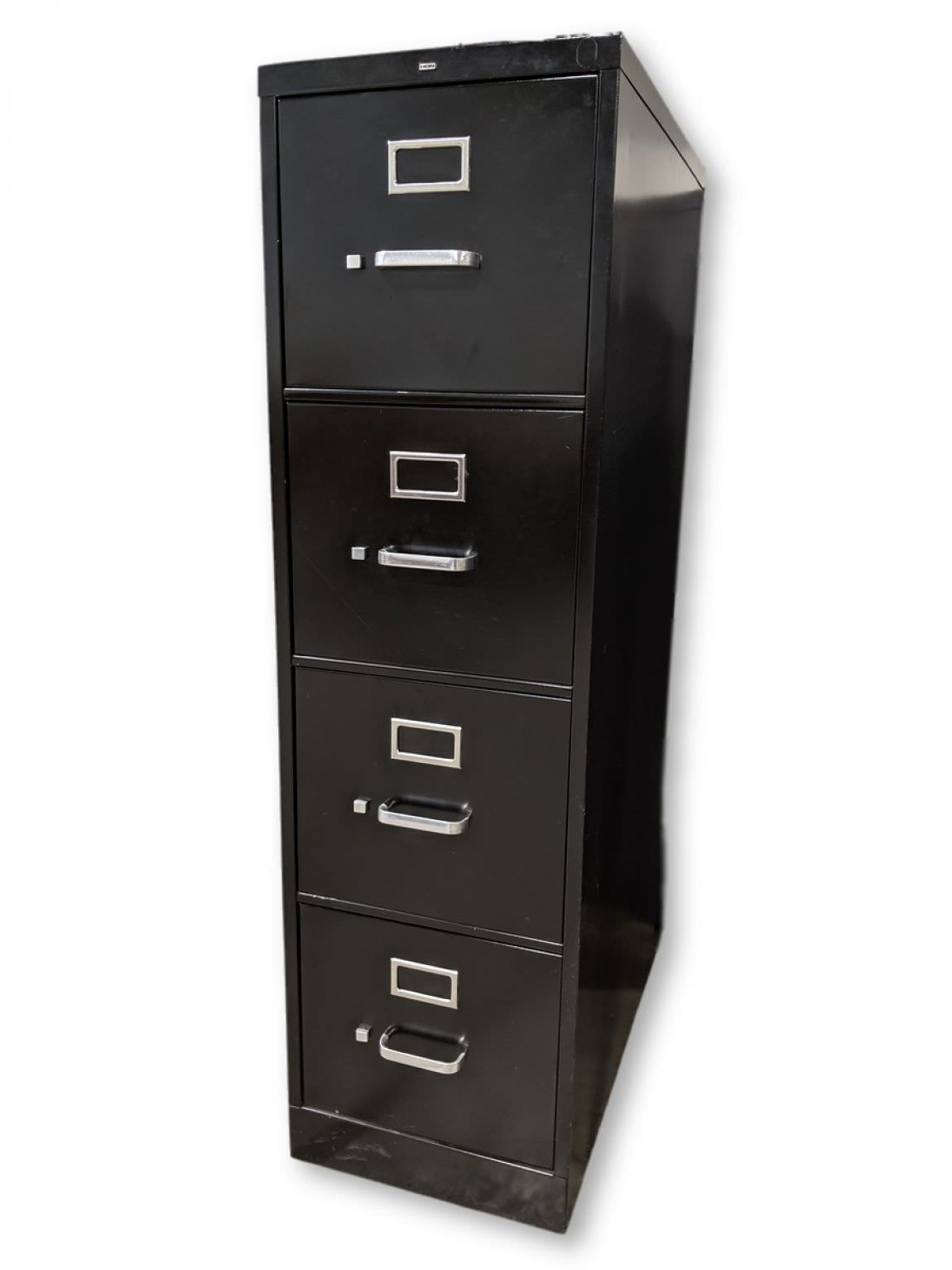 Black Hon 4 Drawer Vertical Filing Cabinets Madison Liquidators