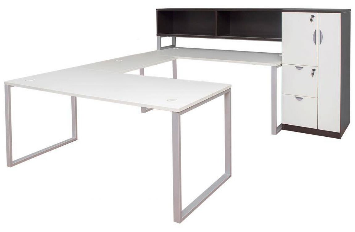 Images Of Modern U Shaped Desk With Storage Cabinet Modern U Shaped Desk With Storage Cabinet
