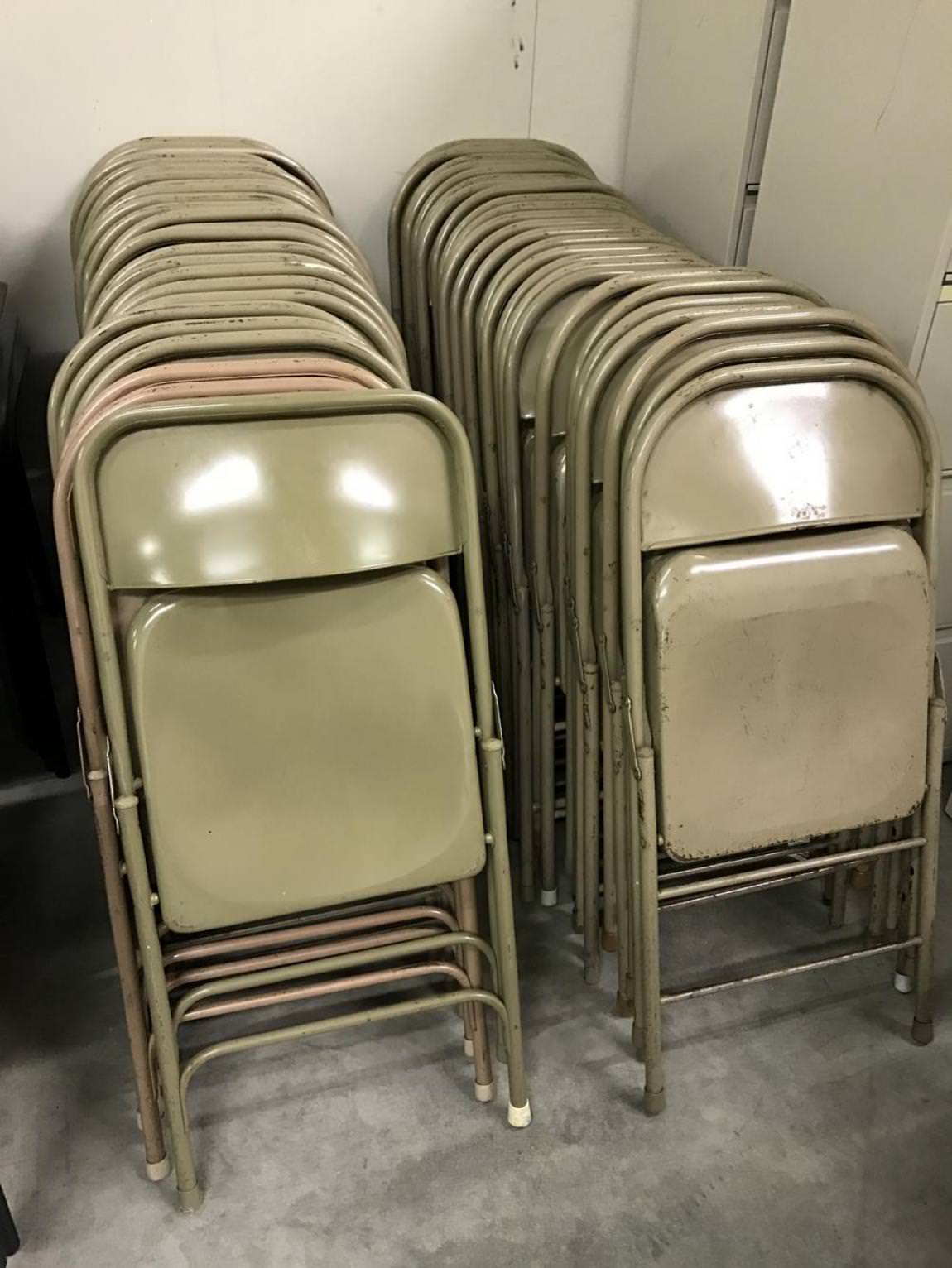 Metal Folding Chairs - Madison Liquidators