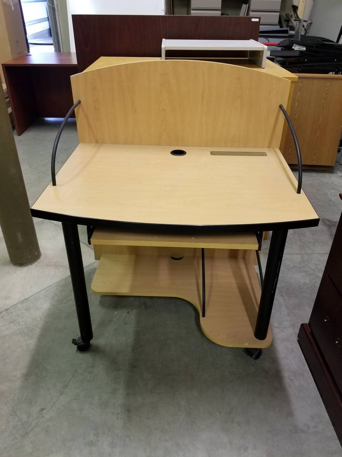 Images Of Rolling Computer Desk