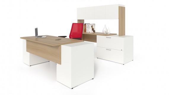 Office Desk With Credenza And Hutch Madison Liquidators